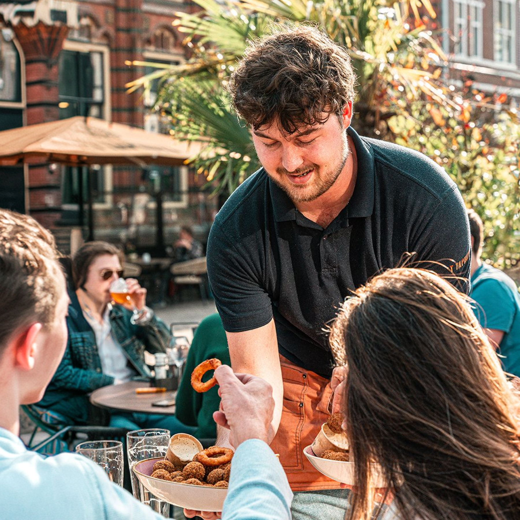 Borrelen met vrienden
